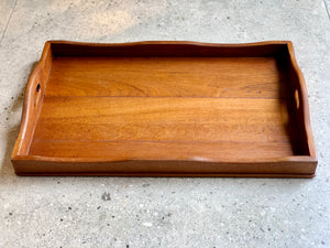 Vintage Wooden Serving Tray