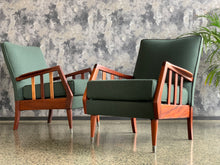 Load image into Gallery viewer, Pair of Mid-Century Armchairs
