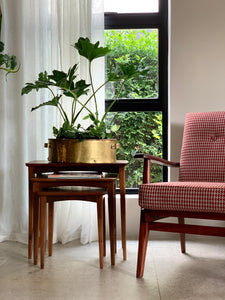 Pair of Vintage Mahogany Armchairs