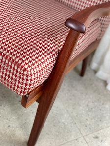 Pair of Vintage Mahogany Armchairs