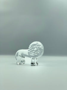 Vintage, Kosta Boda glass lion