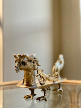 Load image into Gallery viewer, Vintage Brass &quot;Dragon&quot; Holder / Bowl
