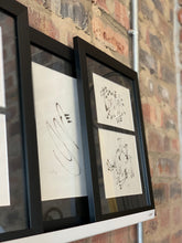 Load image into Gallery viewer, Black and White Japanese Calligraphy prints
