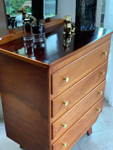 Retro Chest of Drawers with Mirror