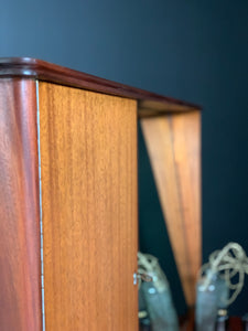 Mid-Century Dresser With Stool