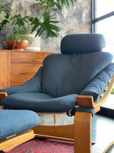 Load image into Gallery viewer, Mid-Century Kroken Armchair with Footrest
