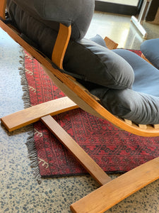 Mid-Century Kroken Armchair with Footrest