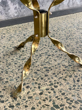 Load image into Gallery viewer, Vintage brass side table
