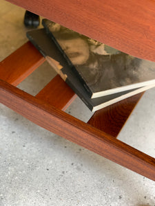 Mid-Century Trolley / Side Table with Wheels