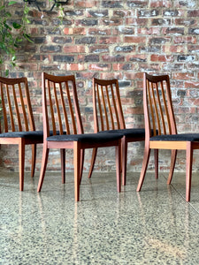 Mid-Century Teak Chairs by Leslie Dandy for G-Plan, 1960s.