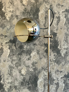Mid-Century Chrome Lamp