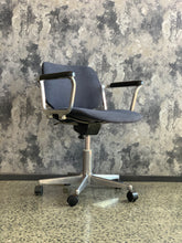 Load image into Gallery viewer, Mid-Century Chrome Office Chair
