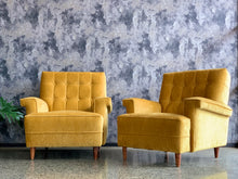 Load image into Gallery viewer, Mid-Century Pair of Lounge Armchairs
