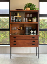 Load image into Gallery viewer, Mid-Century Steel &amp; Wood Unit
