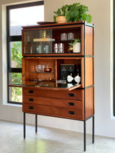 Load image into Gallery viewer, Mid-Century Steel &amp; Wood Unit
