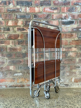 Load image into Gallery viewer, Foldable retro drinks trolley
