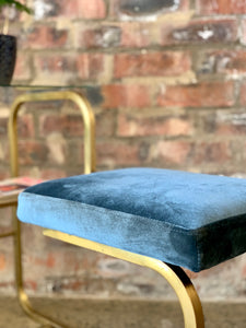 Retro metal telephone table