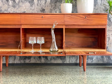 Load image into Gallery viewer, Sapele Mahogany mid-century sideboard
