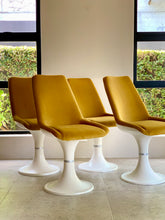 Load image into Gallery viewer, Original Mid-Century Tulip Chairs with Modern Tulip Table
