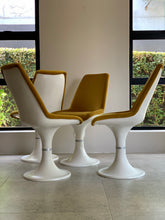 Load image into Gallery viewer, Original Mid-Century Tulip Chairs with Modern Tulip Table
