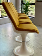 Load image into Gallery viewer, Original Mid-Century Tulip Chairs with Modern Tulip Table
