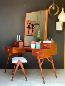 Mid-Century Dressing table & Stool