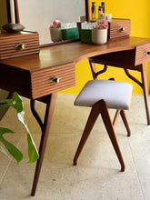 Load image into Gallery viewer, Mid-Century Dressing table &amp; Stool
