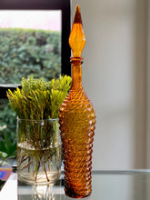 Load image into Gallery viewer, Vintage Amber Genie Bottle
