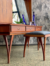 Load image into Gallery viewer, Mid-Century Dresser With Stool
