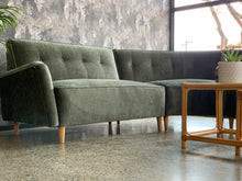 Load image into Gallery viewer, Mid-Century Curved Couch
