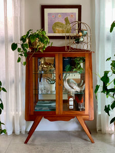 Elegant Vintage Display Cabinet