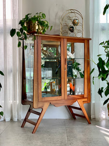 Elegant Vintage Display Cabinet