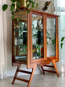 Elegant Vintage Display Cabinet