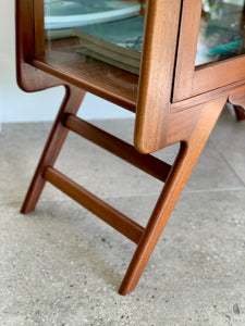 Elegant Vintage Display Cabinet