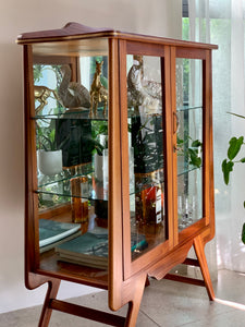 Elegant Vintage Display Cabinet