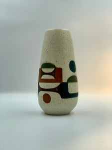 Modernist MCM Stoneware Vase by Lapid Israel Pottery