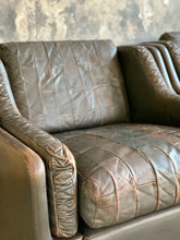 Load image into Gallery viewer, Pair of Gimson &amp; Slater leather Armchairs
