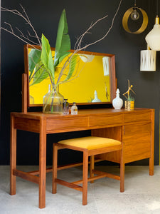 Mid-Century Dresser & Stool