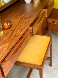 Mid-Century Dresser & Stool