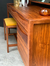 Load image into Gallery viewer, Mid-Century Dresser &amp; Stool
