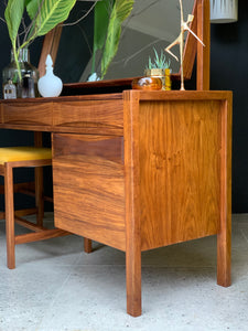 Mid-Century Dresser & Stool