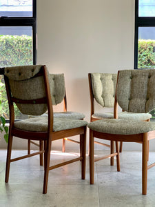 Mid-Century Set of Dining Chairs