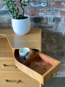 G-Plan oak dressing table/chest