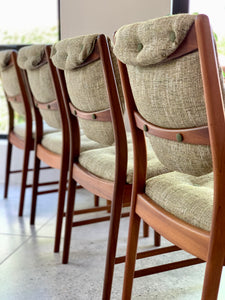 Mid-Century Set of Dining Chairs