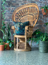 Load image into Gallery viewer, Vintage “Peacock” chair

