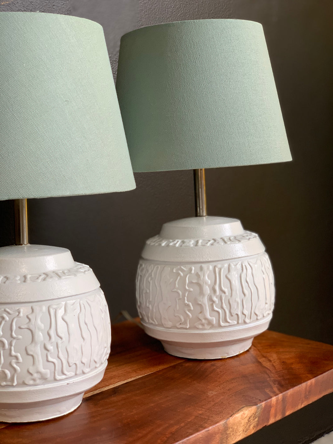 Pair Of Bedside Lamps