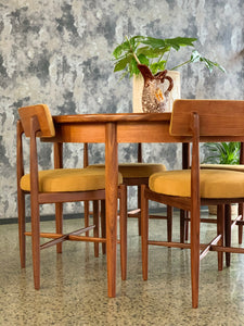 5 Piece teak G-Plan dining suite