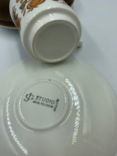 Load image into Gallery viewer, Pair of J&amp;G Meakin Coffee Cups &amp; Saucers
