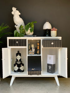 Retro Monochrome Cabinet