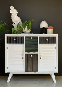 Retro Monochrome Cabinet